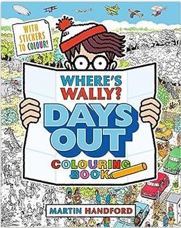 Where's Wally? Days Out Colouring Book