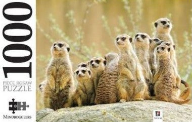 1000 Piece Meerkat Family
