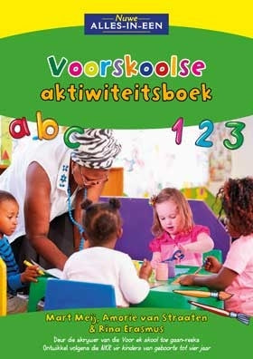 Nuwe Alles-in-Een Voorskoolse Aktiwiteitsboek
