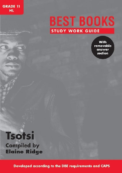 Best Books Study Work Guide Tsotsi Grade 11 HL