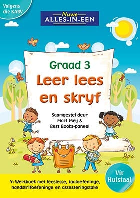 Nuwe Alles-In-Een Leer lees en skryf vir Graad 3
