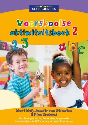 Nuwe Alles-In-Een voorskoolse aktiwiteitsboek 2