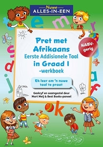 Nuwe Alles-In-Een Pret met Afrikaans EAT Werkboek Graad 1