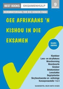 Gee Afrikaans 'n kishou in die eksamen Graad 09 Huistaal
