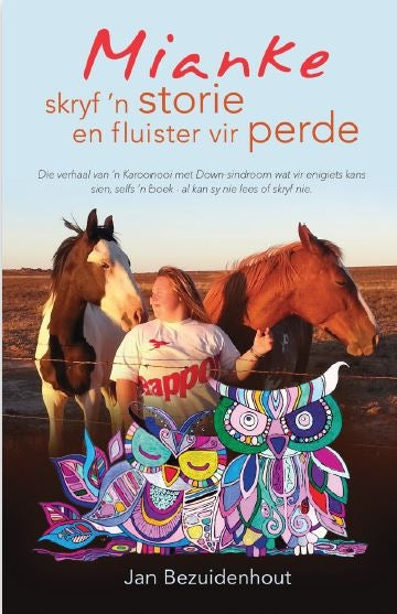 Mianke skryf 'n storie en fluister vir perde