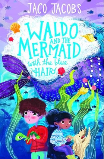 Waldo 03: Mermaid with Blue Hair