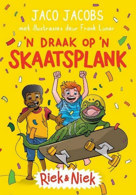 Riek en Niek 04: 'N Draak op 'n Skaatsplank