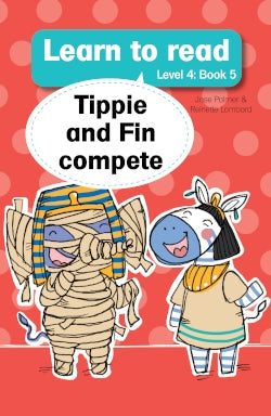 Learn to read Level 4 Book 05: Tippie and Fin compete