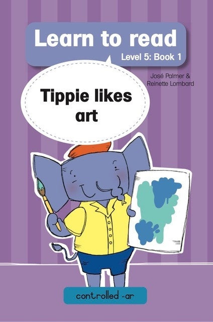 Learn to read Level 5 Book 01: Tippie likes art