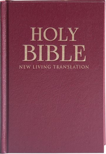 The Bible NLT Standard Burgundy