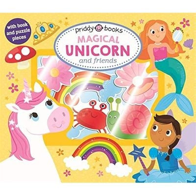 15 Piece Let's Pretend Magical Unicorn and Friends with Book
