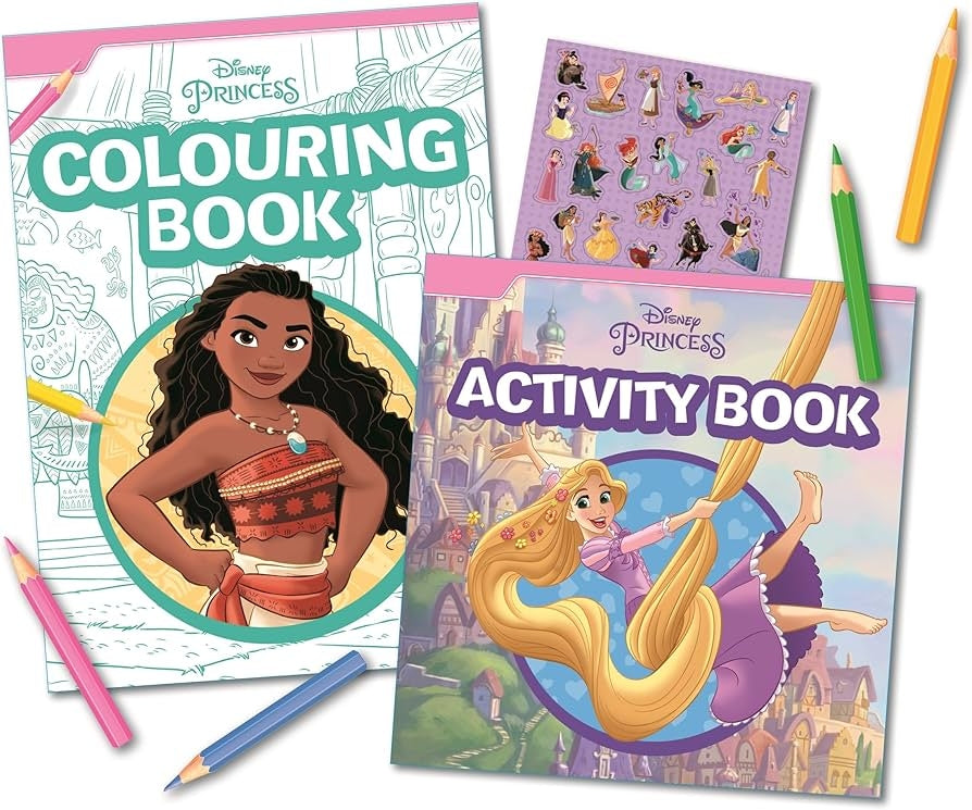 Disney Princess: 2-in-1 Activity Pack