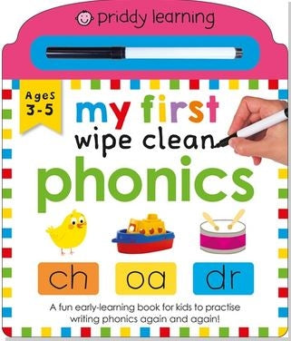 My First Wipe Clean: Phonics