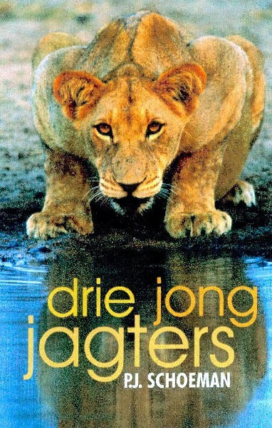Drie jong jagters