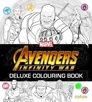 Avengers: Deluxe Colouring Book