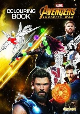 Avengers: Colouring Book with Pencils