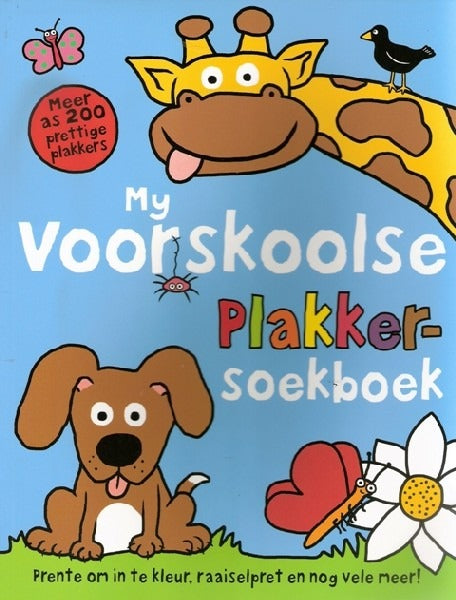My Voorskoolse plakker soekboek