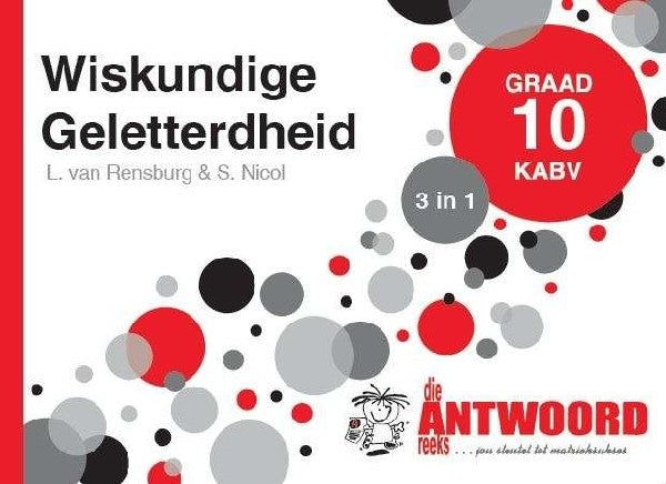 Wiskundige Geletterdheid 3 in 1 Graad 10