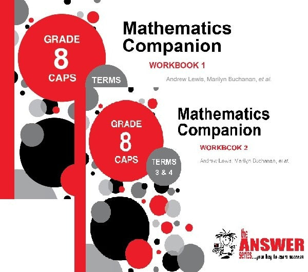 Mathematics Companion Workbooks 1 & 2 Set Grade 8