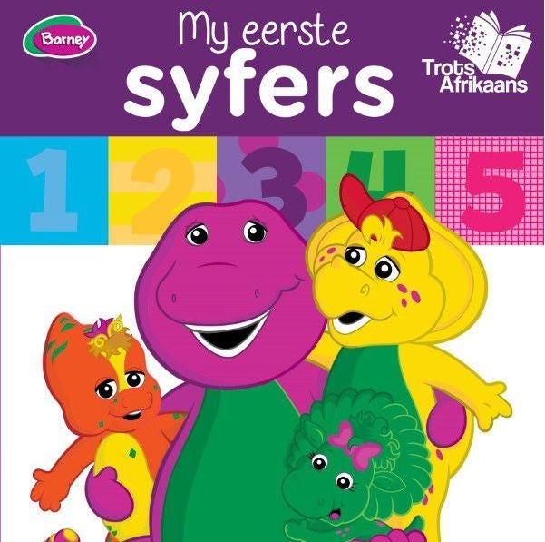 Barney: My eerste syfers bordboek