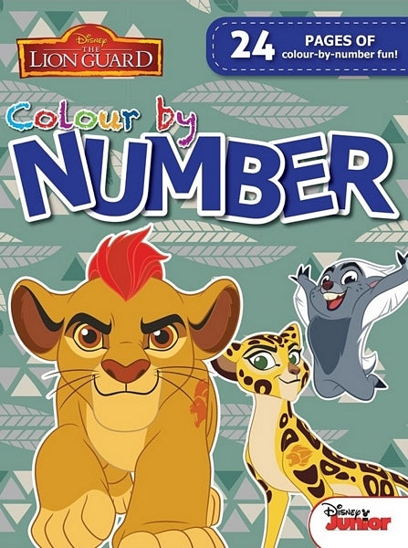 Disney Lion Guard - Colour By Numbers