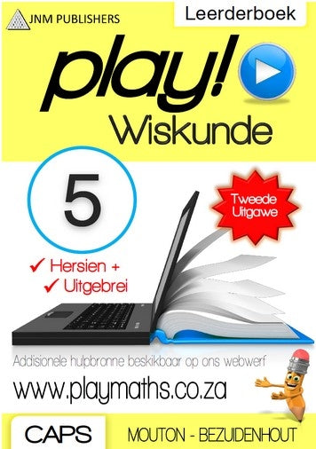 Play! Wiskunde Graad 5 Leerderboek 2de Uitgawe