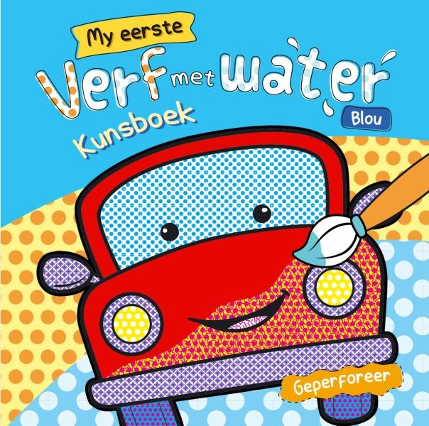 My Eerste Verf met Water - Blou