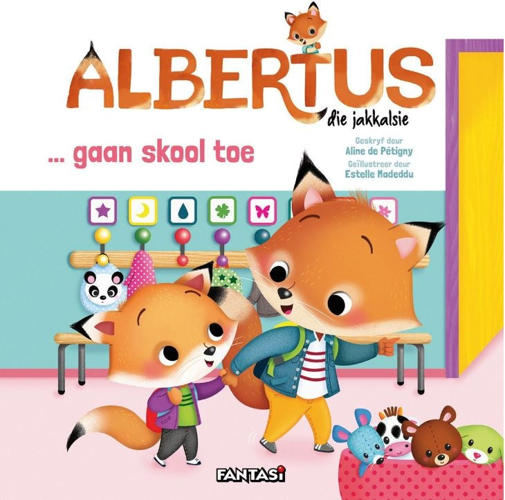 Albertus die jakkalsie ... gaan skool toe