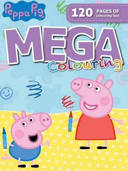 Peppa Pig - 120 Page Mega Colour & Activity