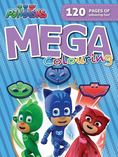 Pj Masks - 120 Page Mega Colour & Activity