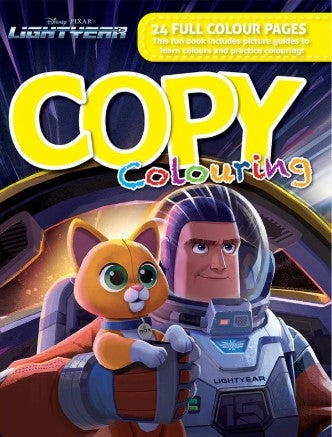 Disney Pixar Lightyear copy Colouring book - 24 Page