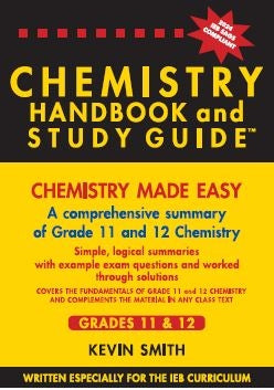 Chemistry Handbook & Study Guide Grade 11 & 12