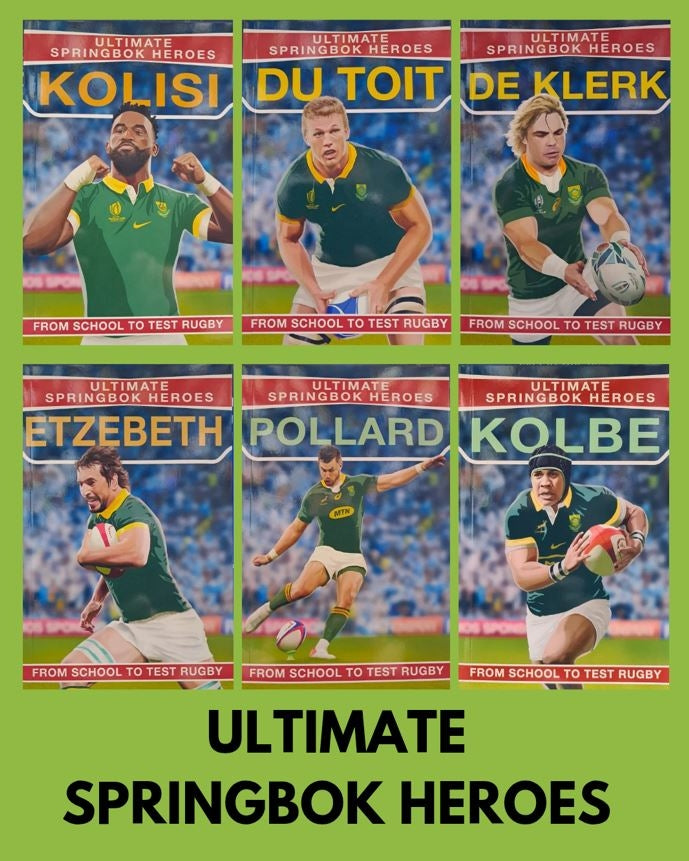 Ultimate Springbok Heroes: Set of 6 Books