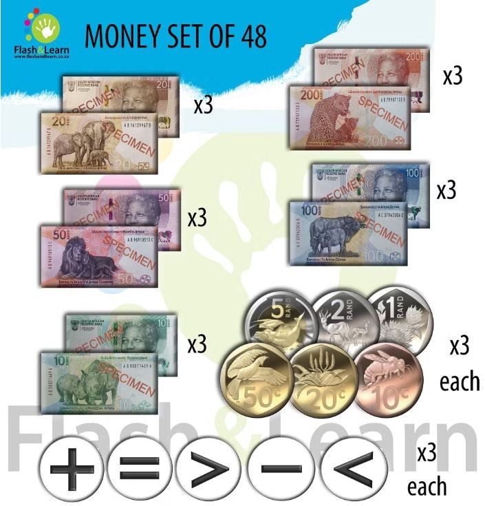 Magnetic Play Money