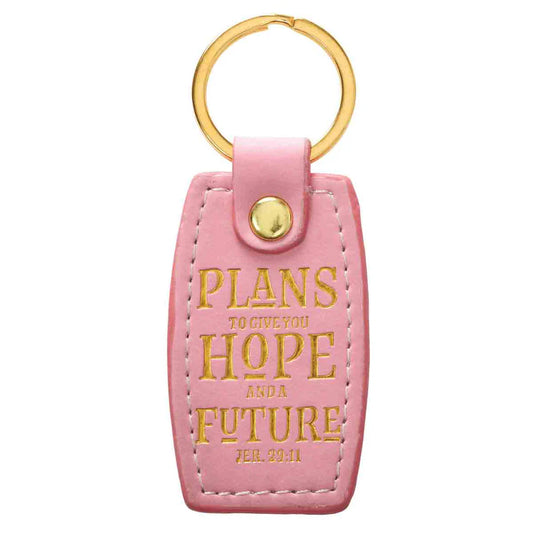 Hope and Future LuxLeather Keyring