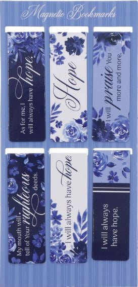 Hope Magnetic Bookmarks Set Of 6
