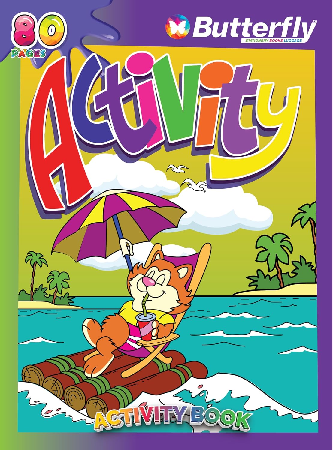Colouring & Activity Book 80 Page Activi