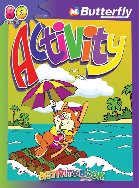 Colouring & Activity Book 80 Page Activi