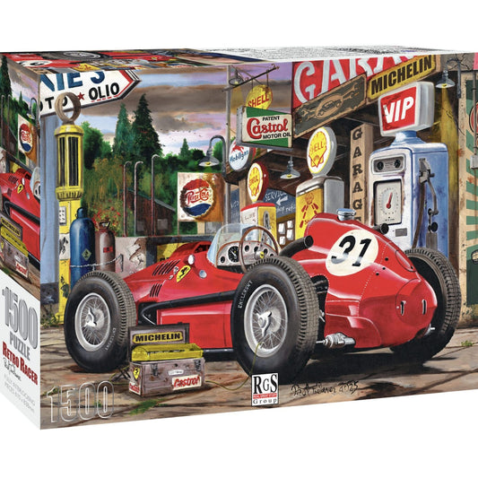 1500 Piece Retro Racer