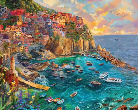 1500 Piece Amalfi Cove