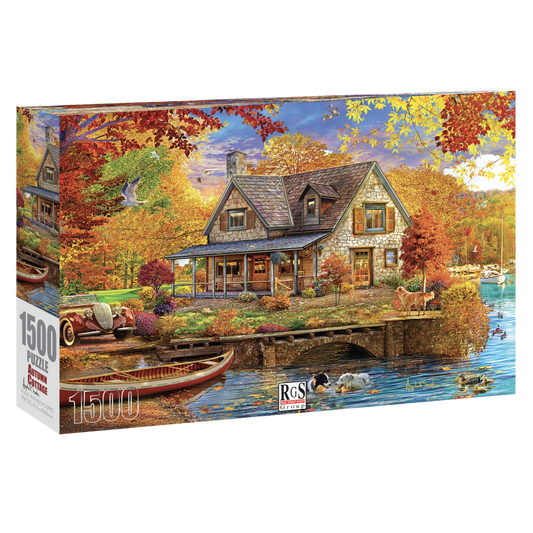 1500 Piece Autumn Cottage