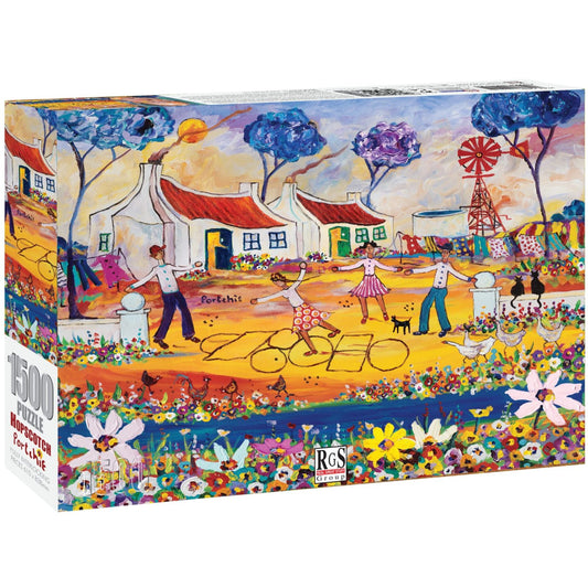 1500 Piece Hopscotch by Portchie