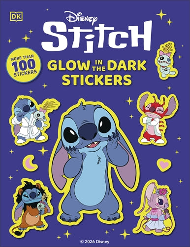 Disney Stitch Glow in the Dark Ultimate Sticker Book