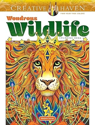 Wondrous Wildlife Coloring Book