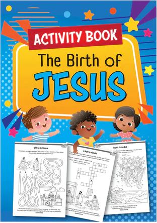 The Birth of Jesus Activity Book