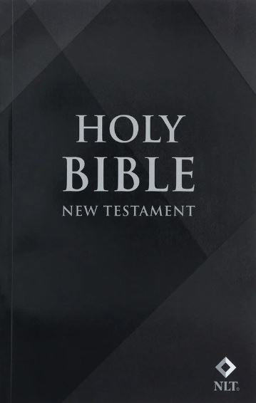 Bible NLT Black Paperback Outreach New Testament