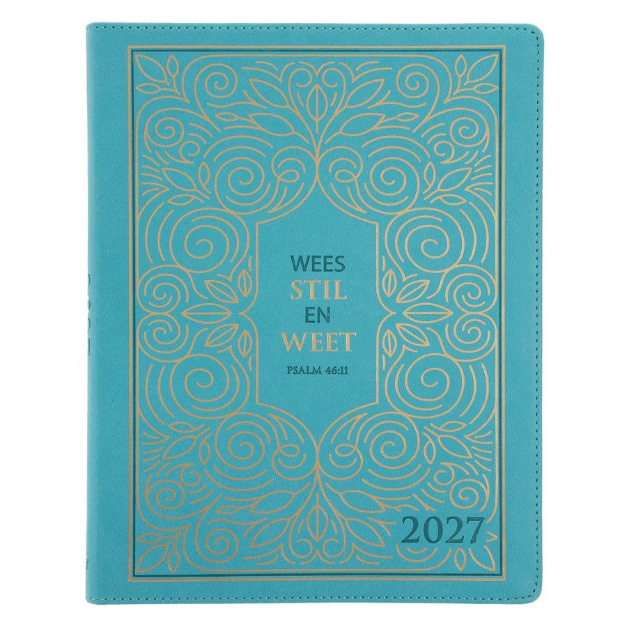 2027 Professionele Jaarbeplanner Wees Stil en Weet