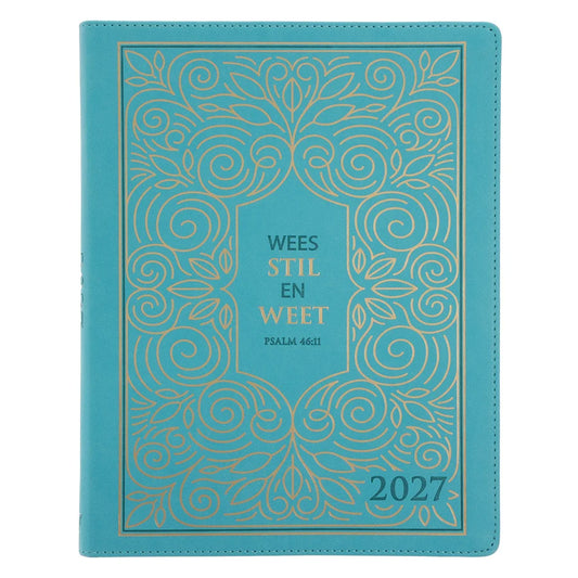 2027 Professionele Jaarbeplanner Wees Stil en Weet