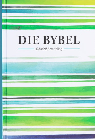 Bybel medium grootte, volkleur hardeband