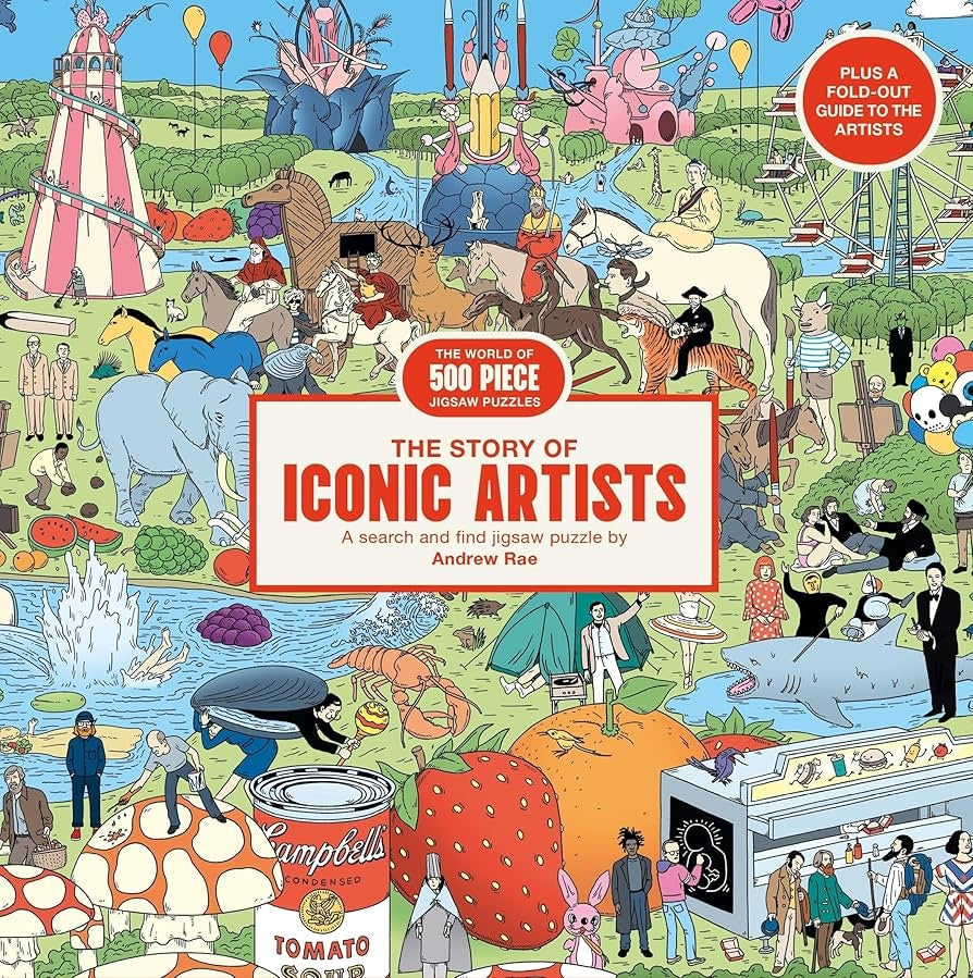 500 Piece The Story of Iconic Artists